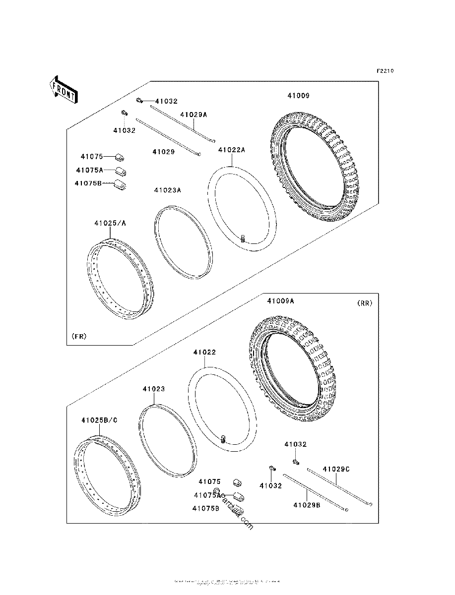 Diagrama de WHEELS TIRES