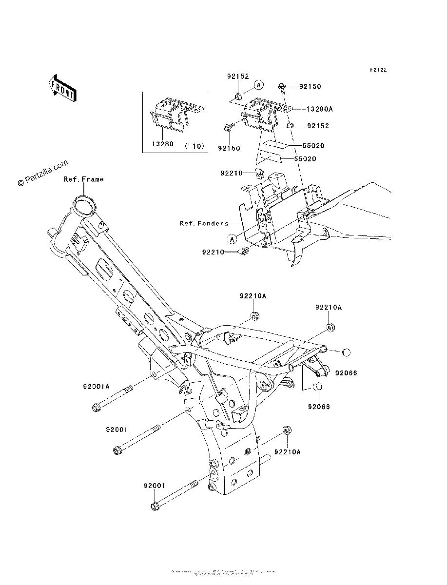 Diagrama de ENGINE MOUNT