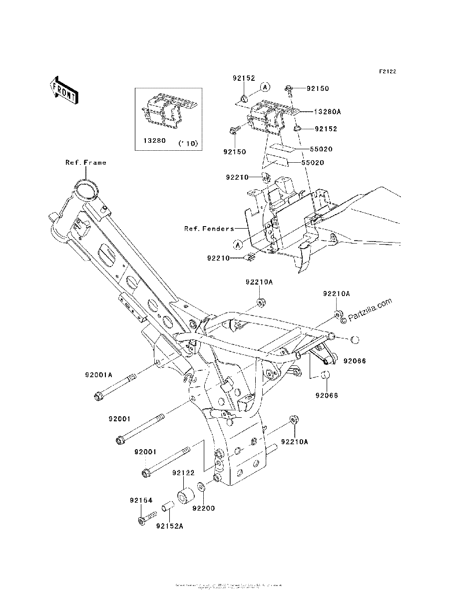 Diagrama de ENGINE MOUNT