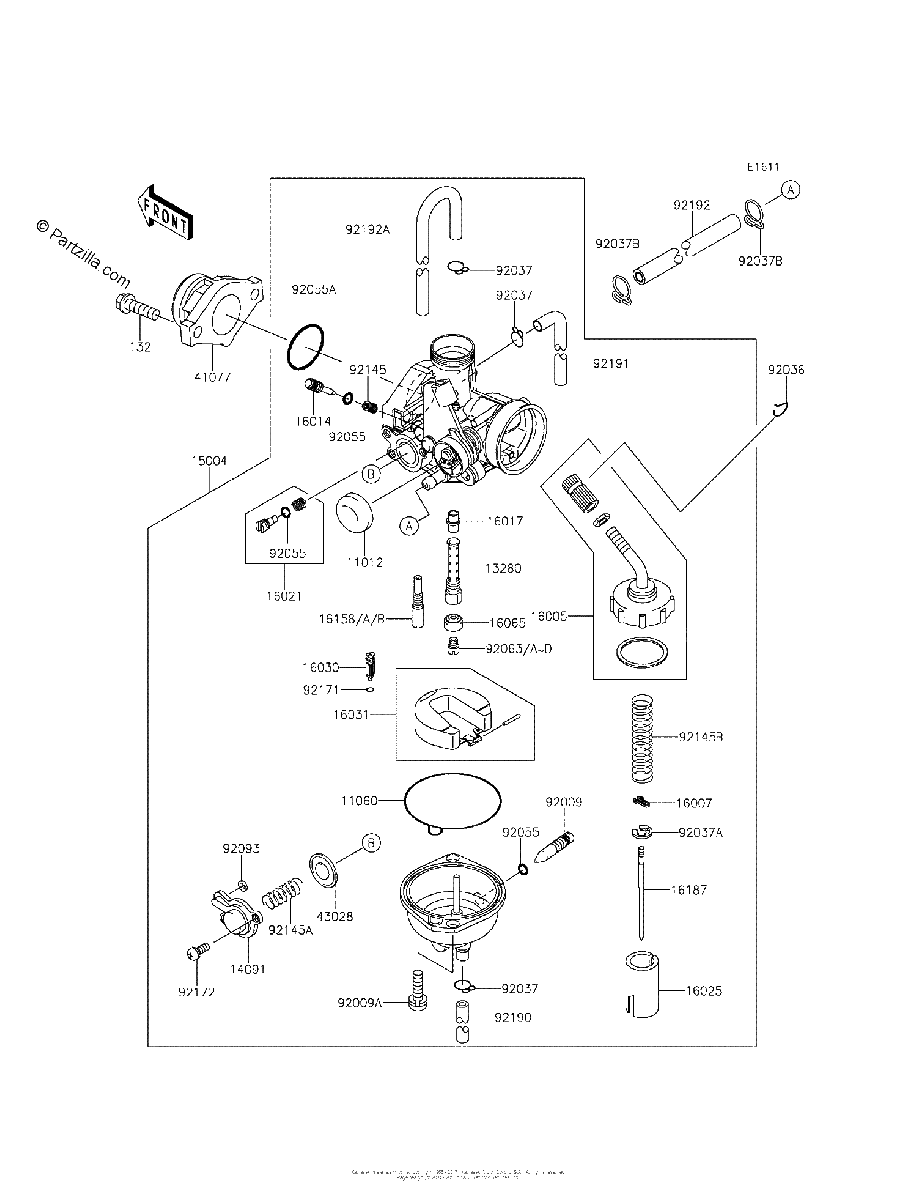 Diagrama de CARBURETOR