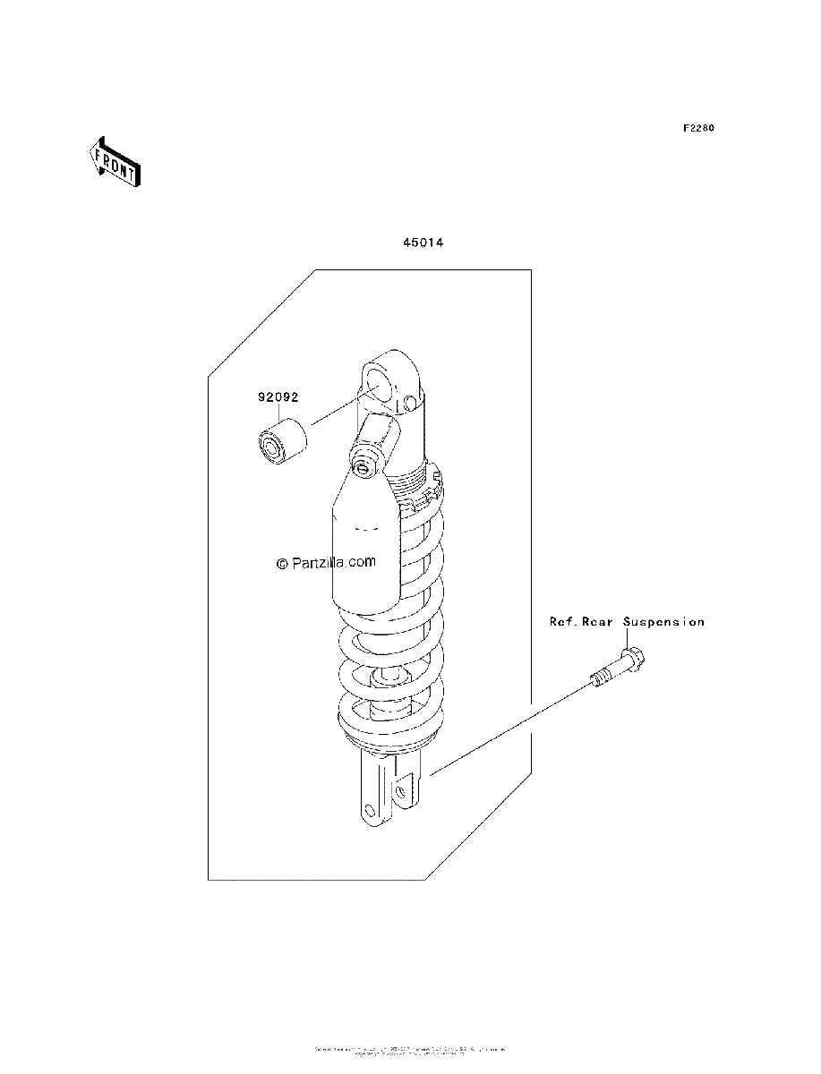 Diagrama de SHOCK ABSORBER S