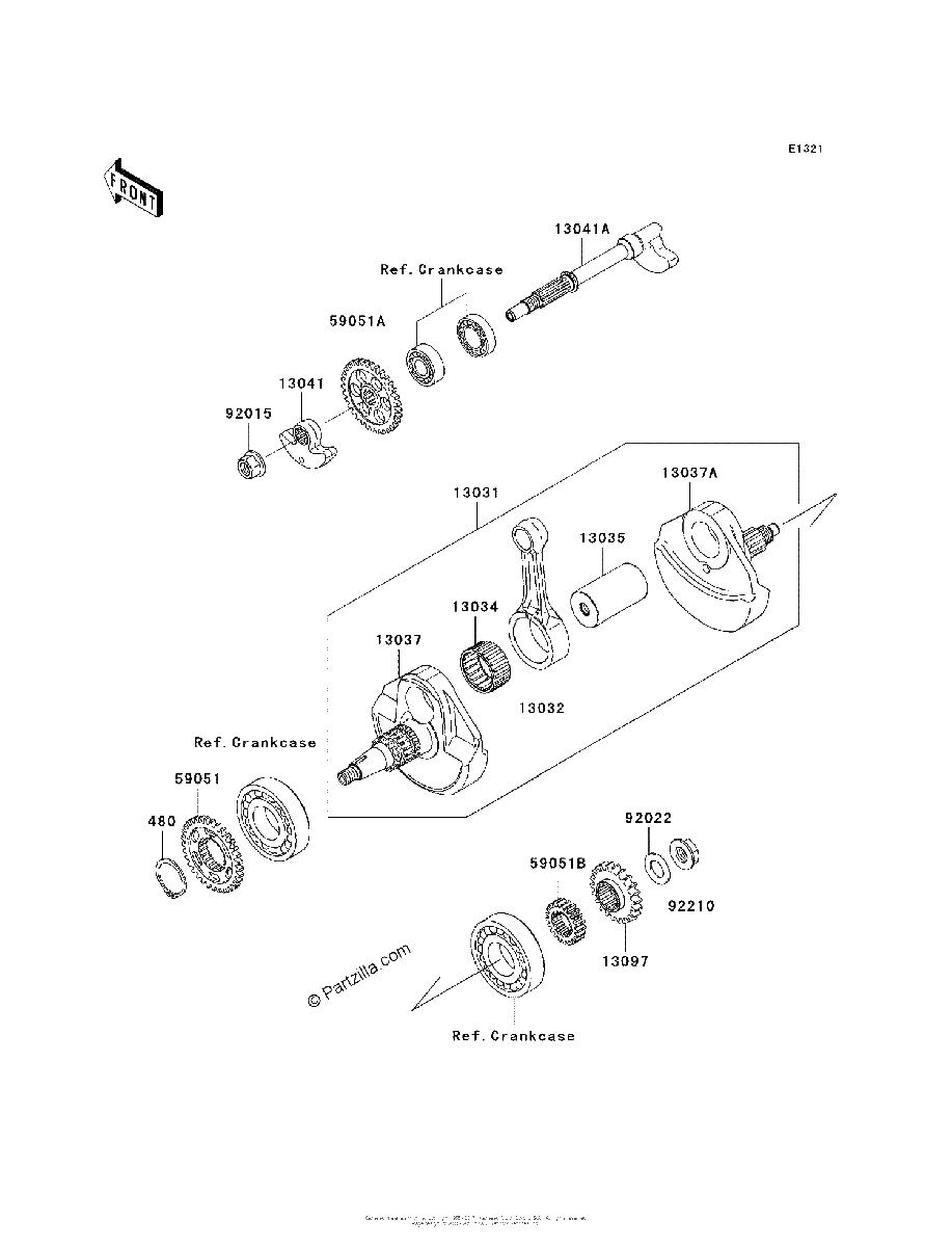Diagrama de CRANKSHAFT