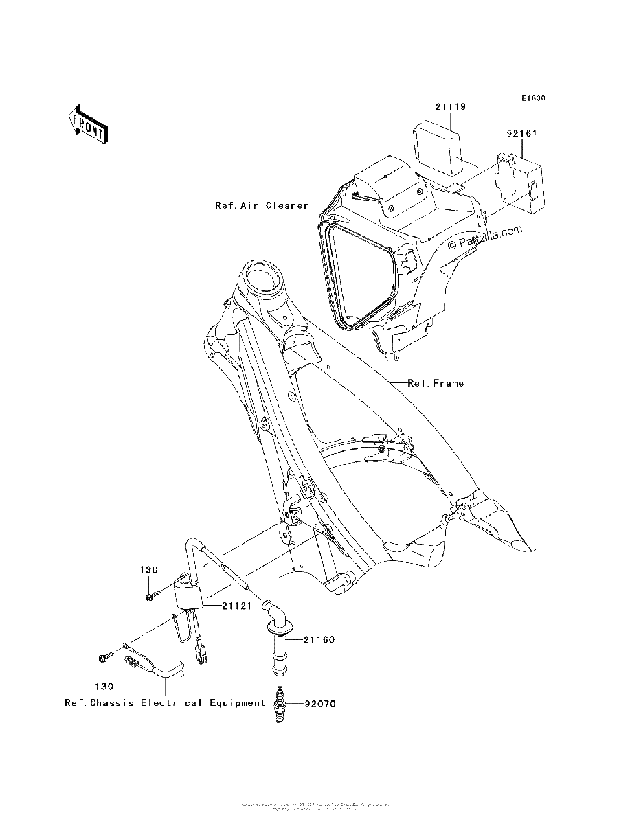 Diagrama de IGNITION SYSTEM