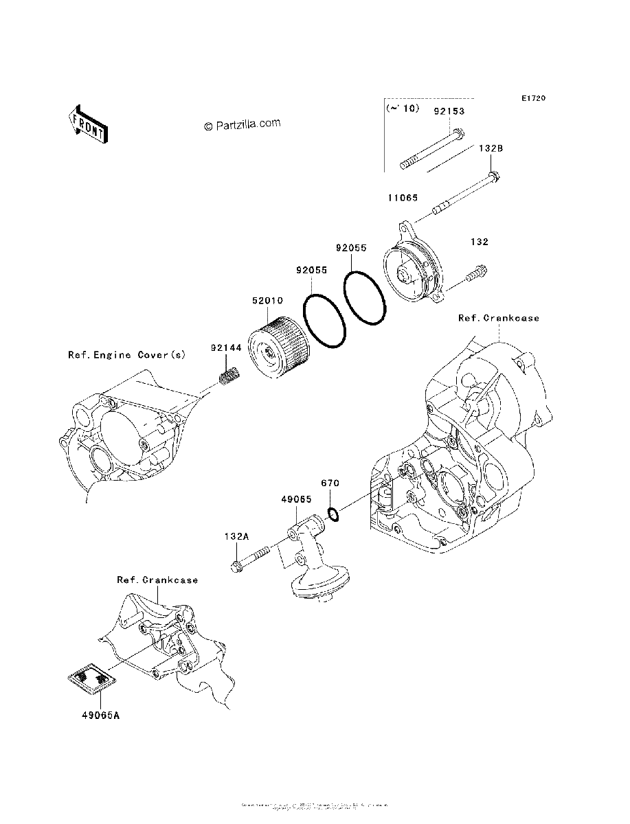 Diagrama de OIL FILTER