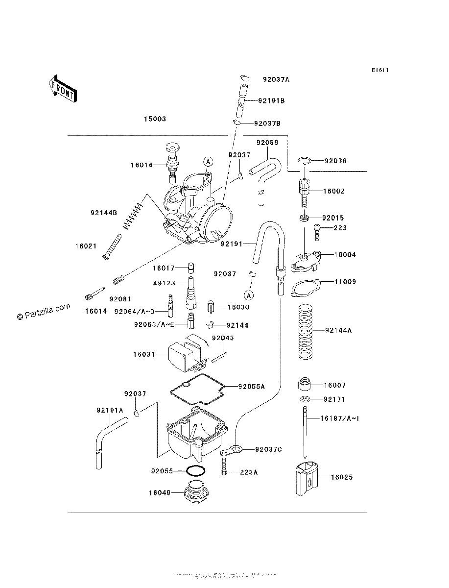 Diagrama de CARBURETOR