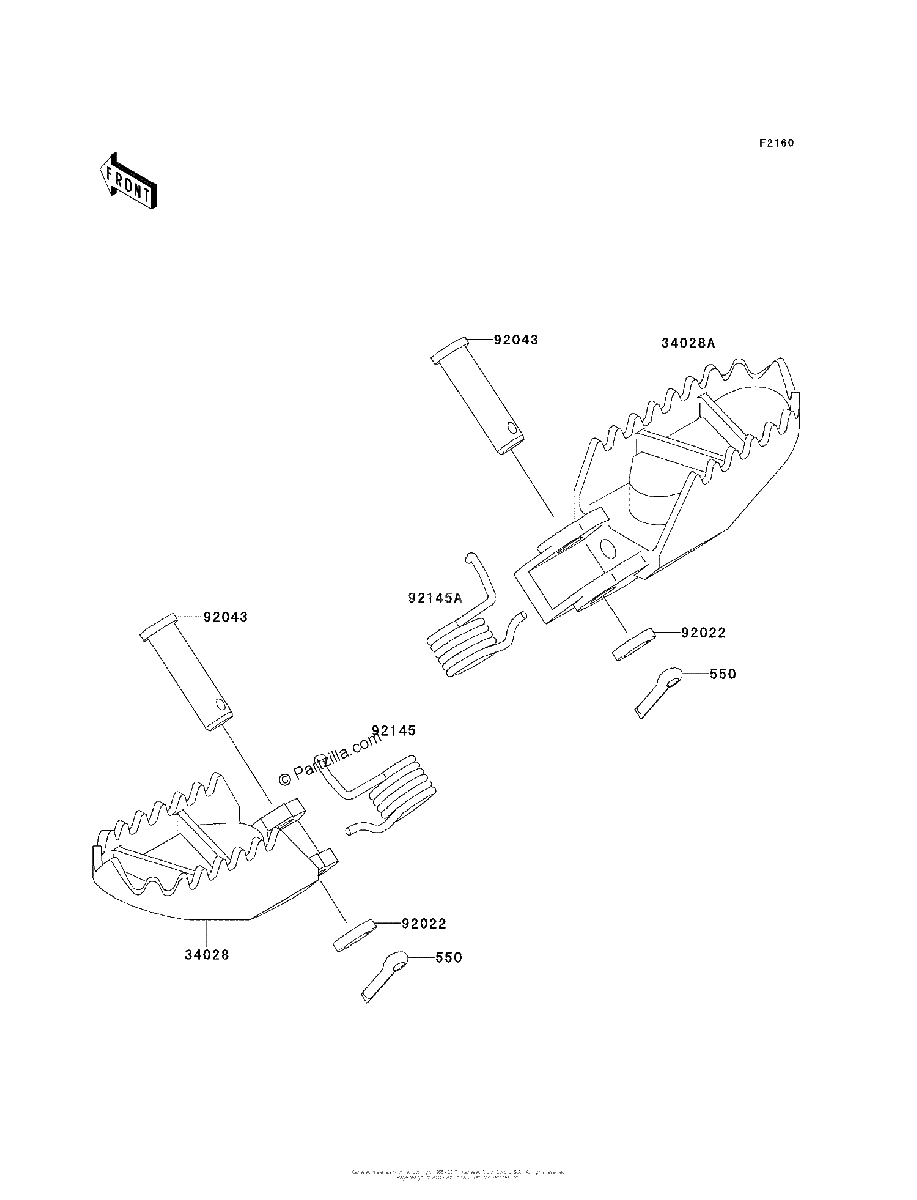 Diagrama de FOOTRESTS