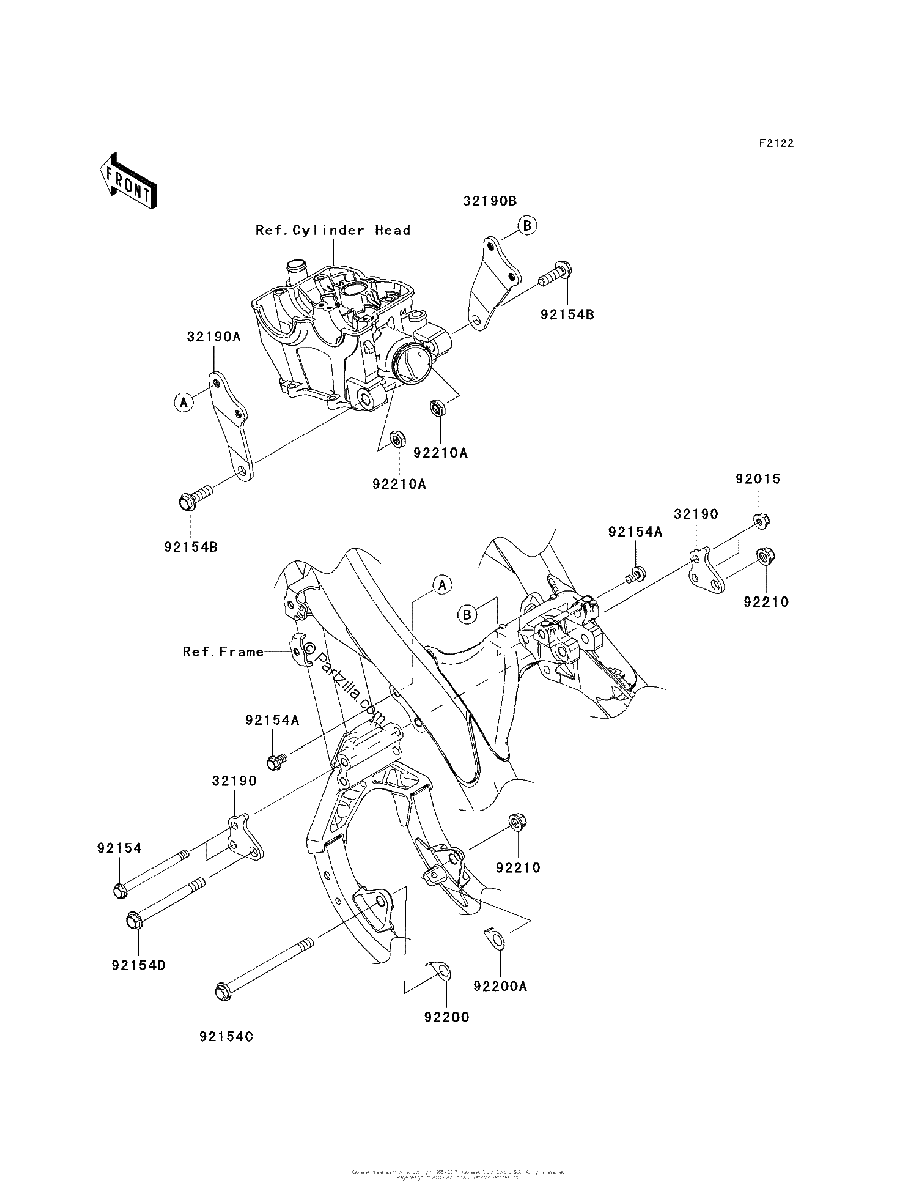 Diagrama de ENGINE MOUNT