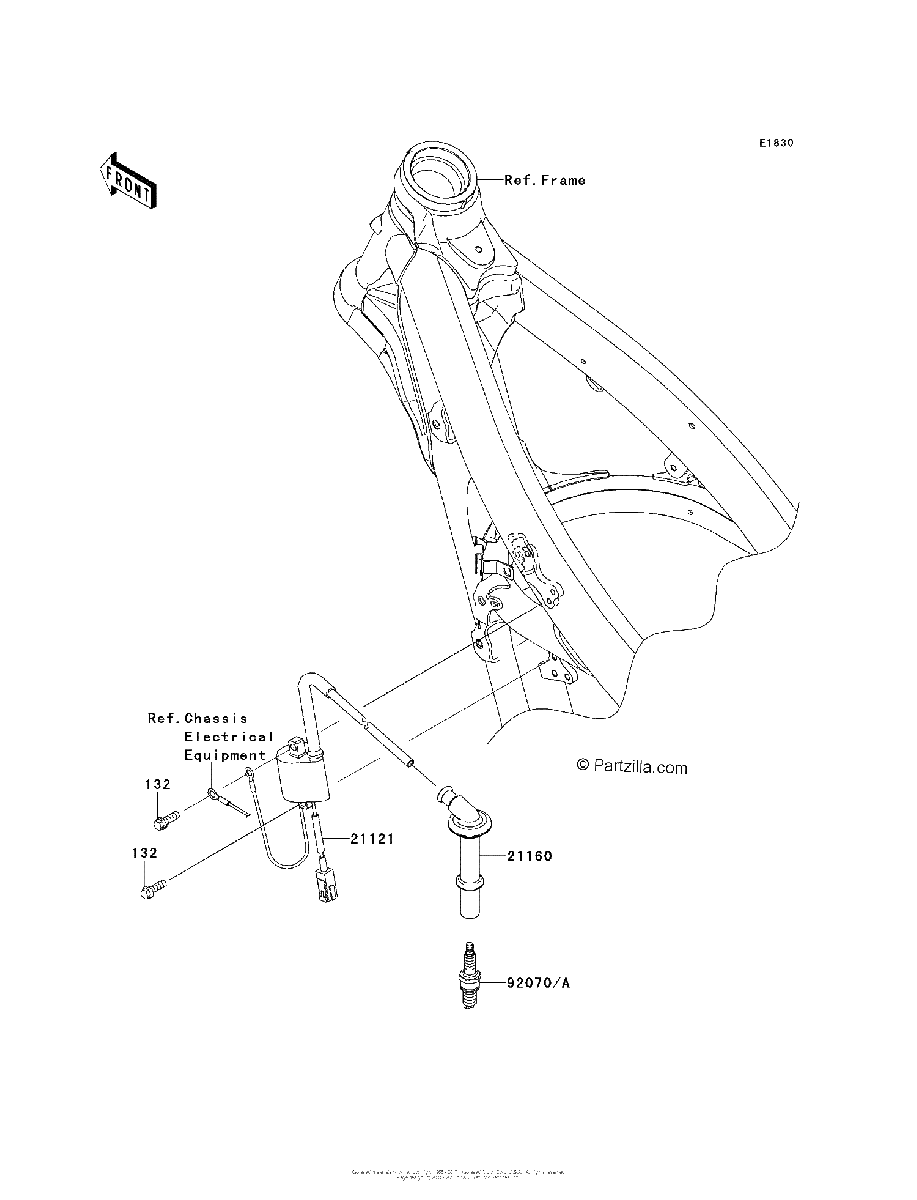 Diagrama de IGNITION SYSTEM