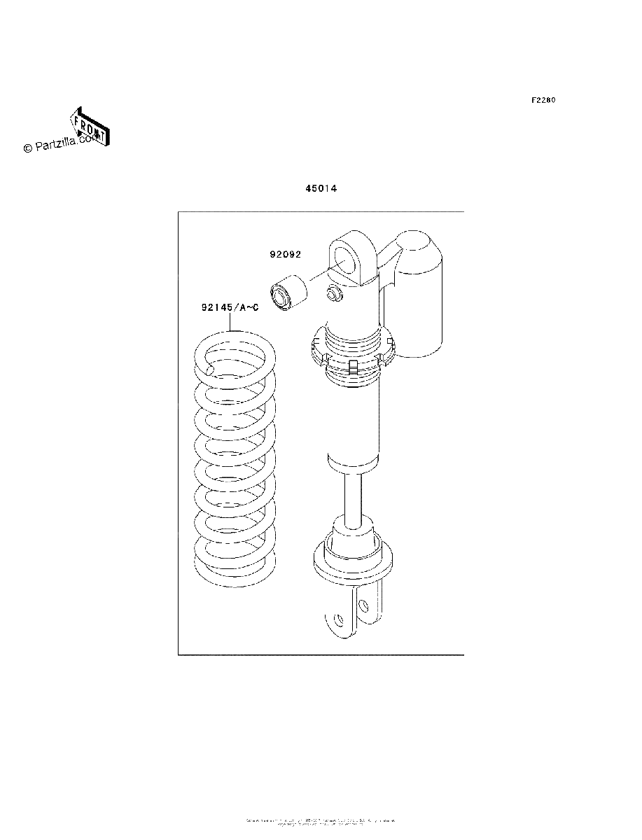 Diagrama de SHOCK ABSORBER S