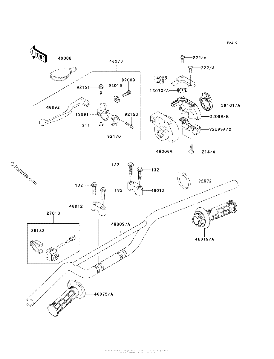 Diagrama de HANDLEBAR