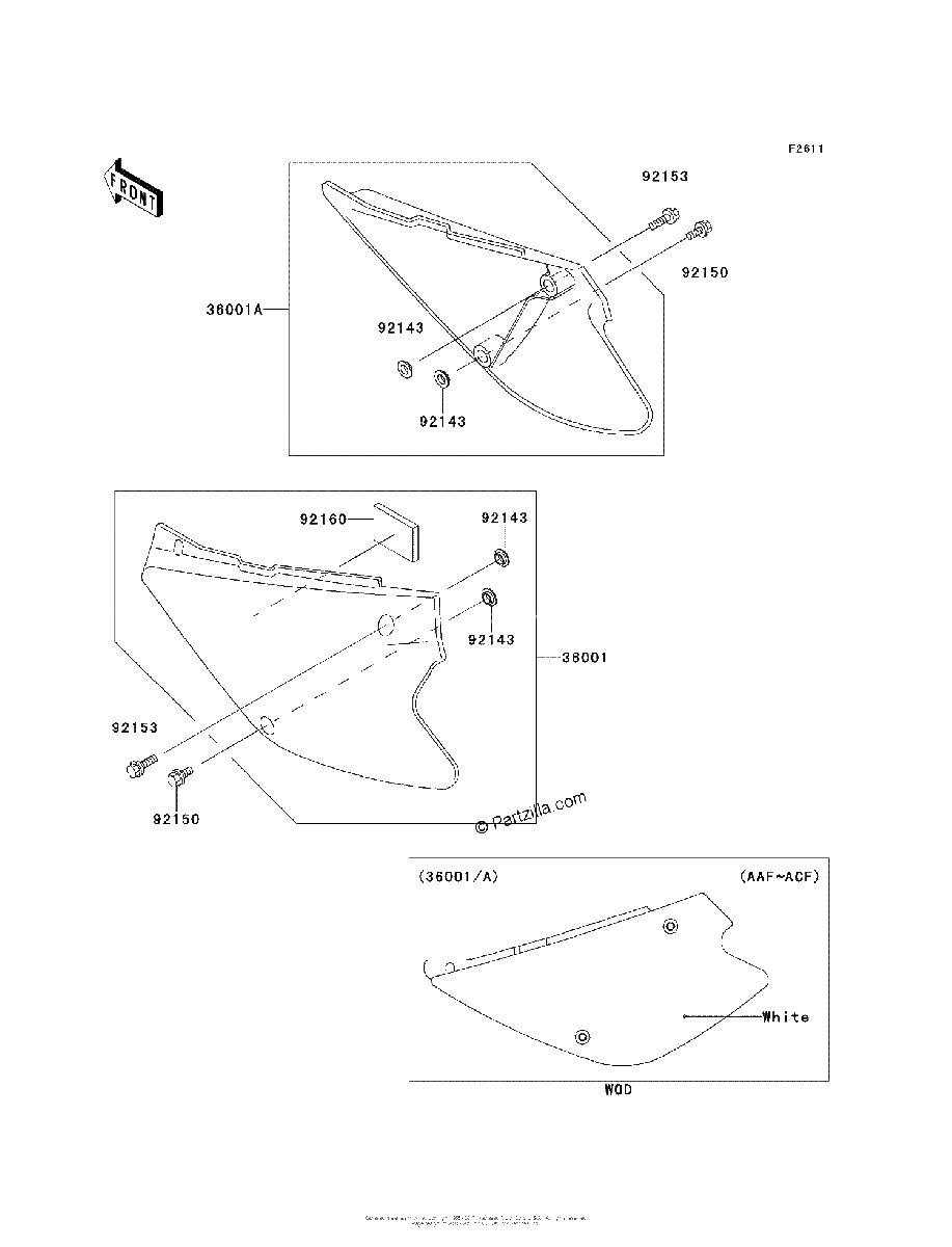 Diagrama de SIDE COVERS