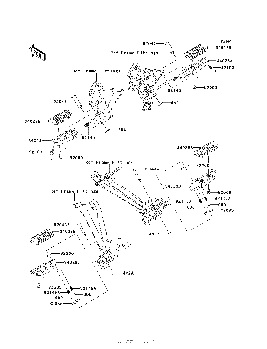 Diagrama de FOOTRESTS