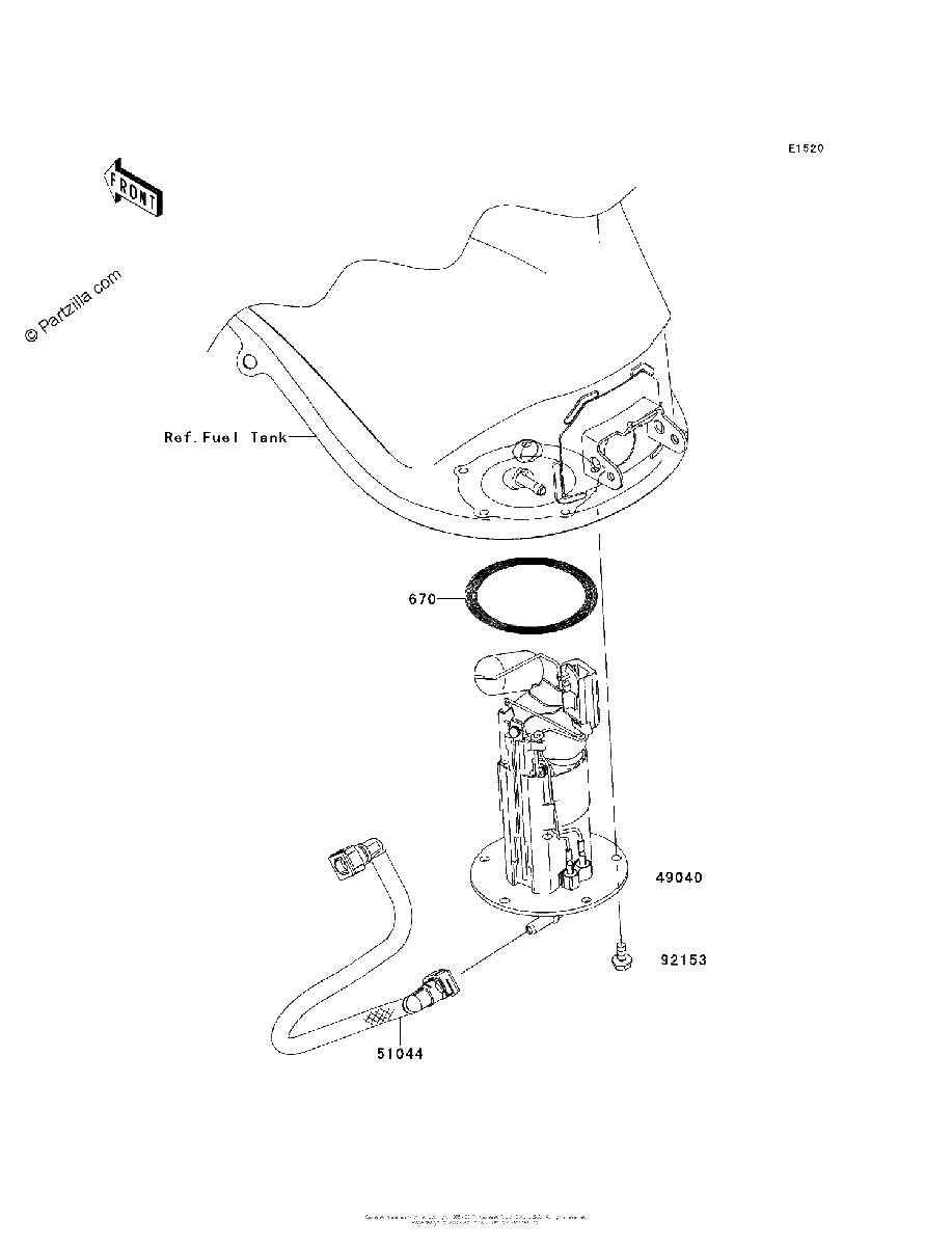 Diagrama de FUEL PUMP