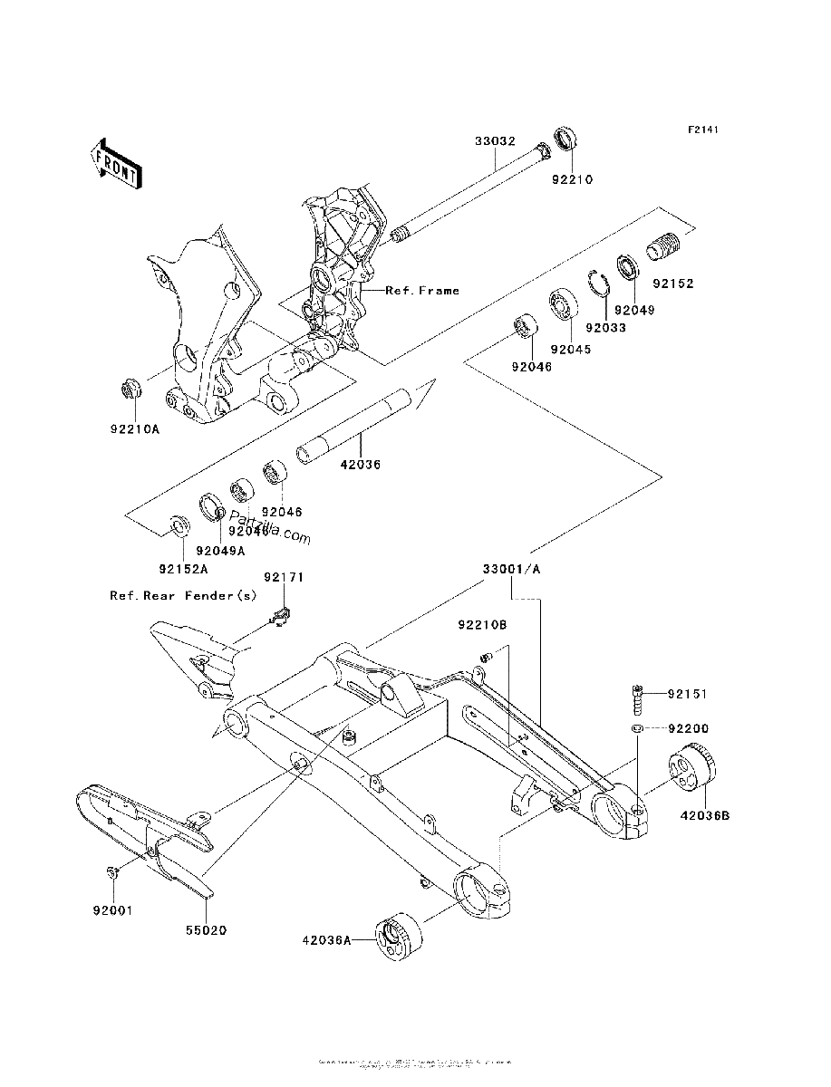 Diagrama de SWINGARM