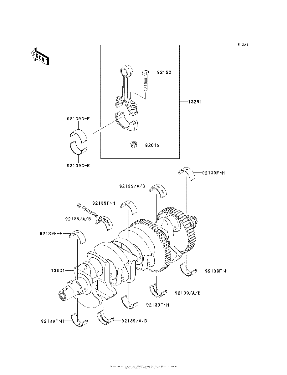 Diagrama de CRANKSHAFT