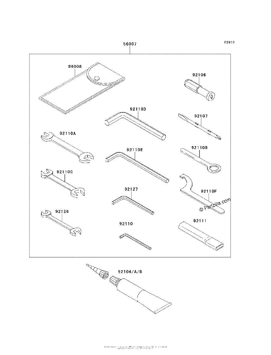 Diagrama de OWNER S TOOLS