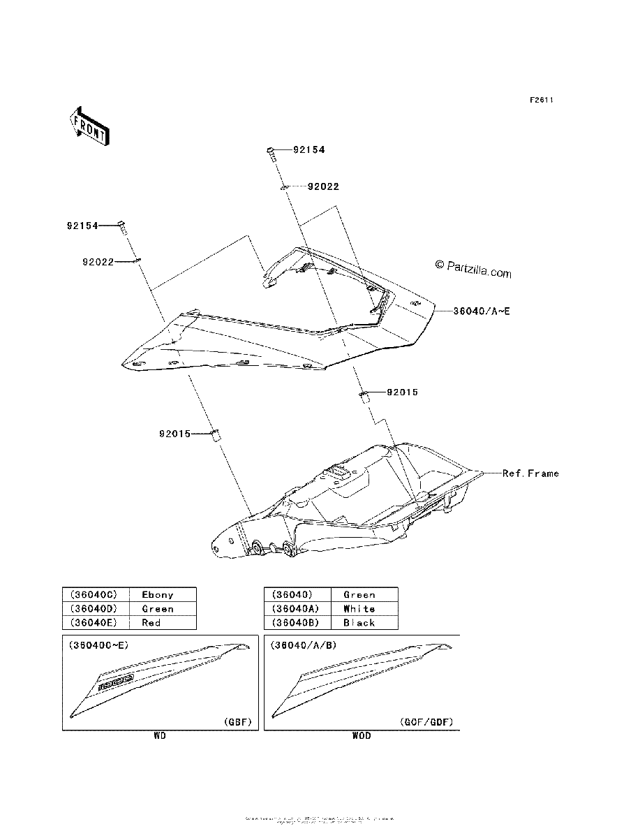 Diagrama de SIDE COVERS