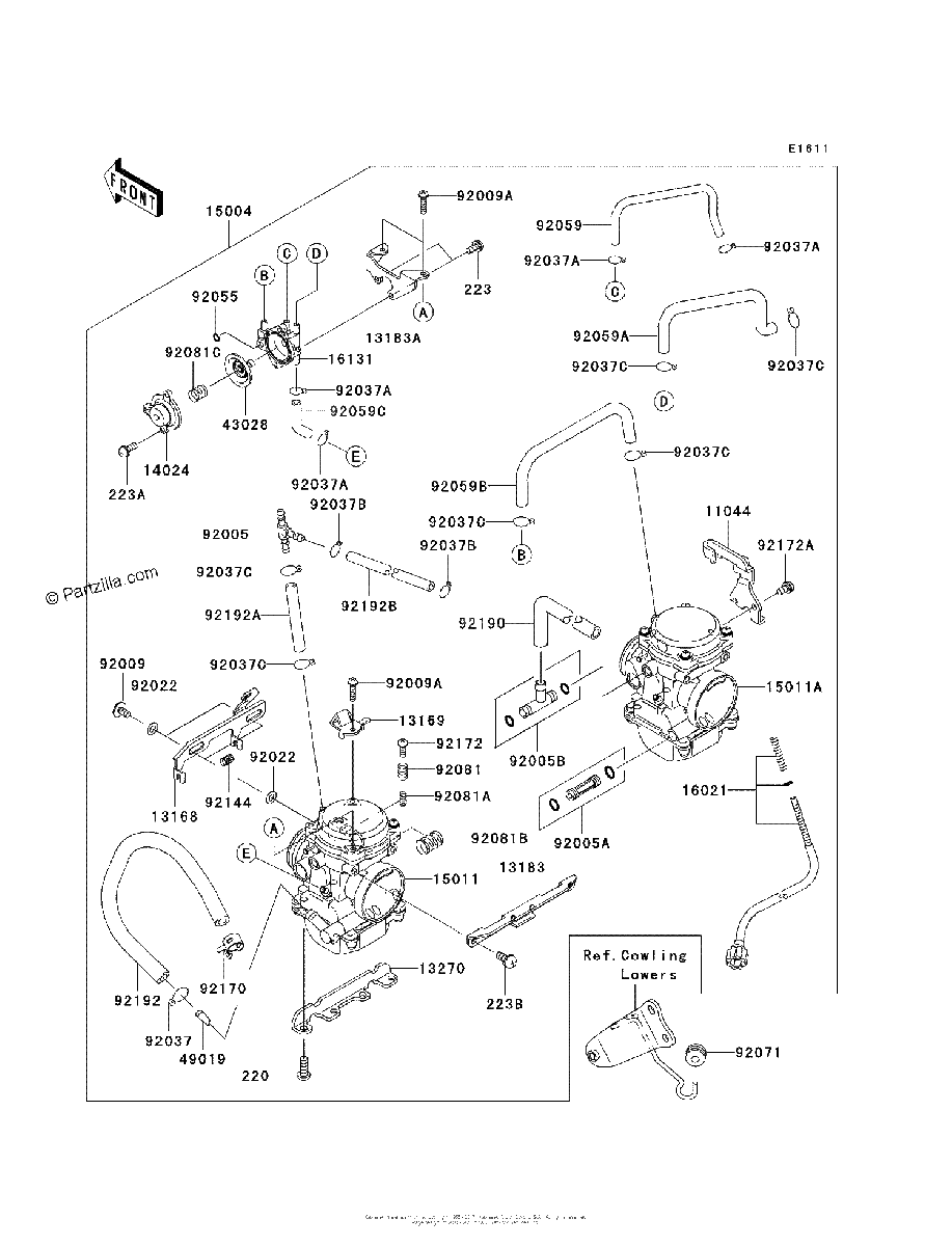 Diagrama de CARBURETOR
