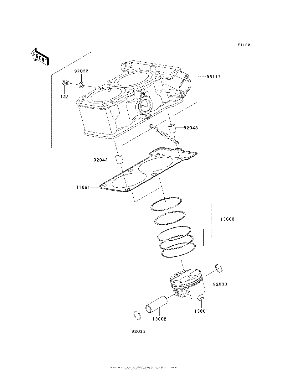 Diagrama de CYLINDER PISTON S