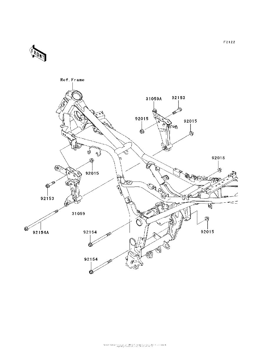 Diagrama de ENGINE MOUNT