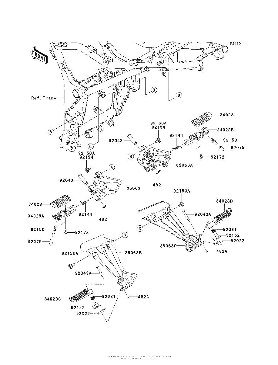 Diagrama de FOOTRESTS