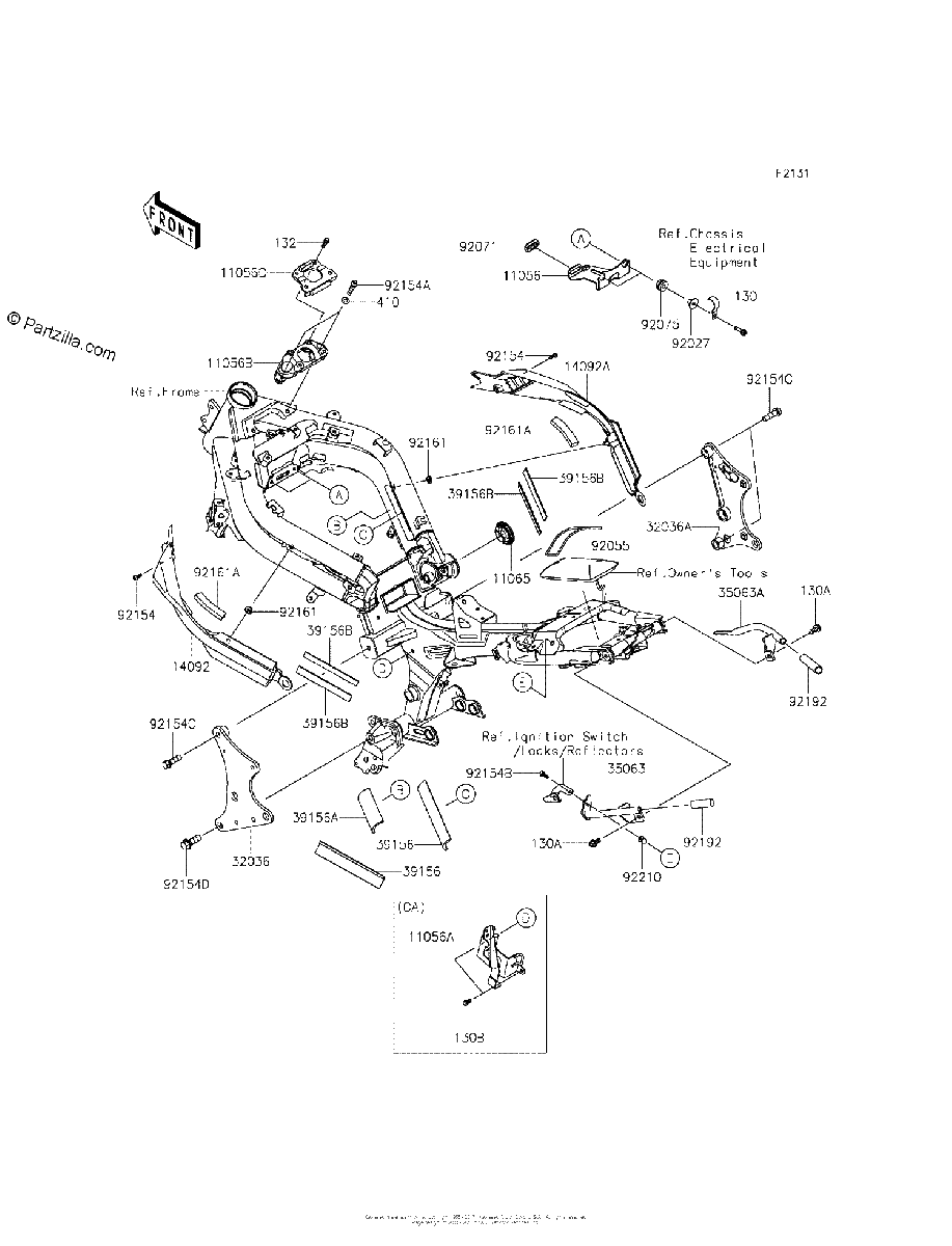 Diagrama de FRAME FITTINGS