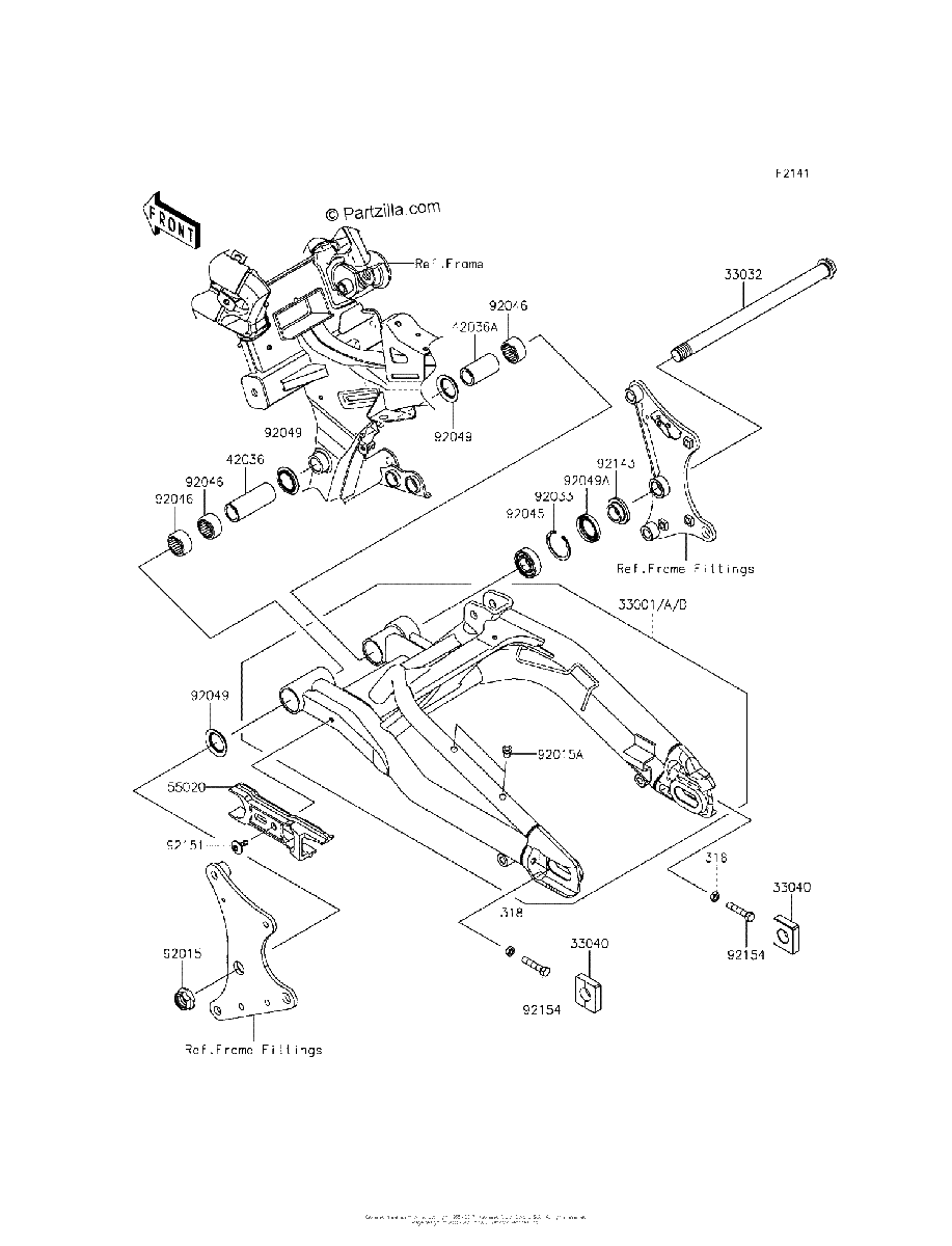 Diagrama de SWINGARM