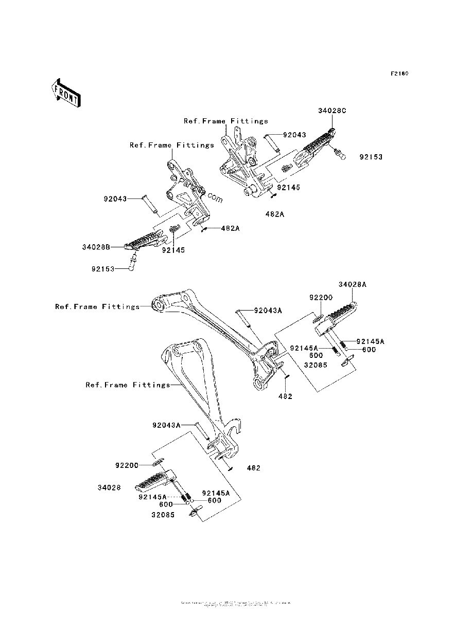 Diagrama de FOOTRESTS