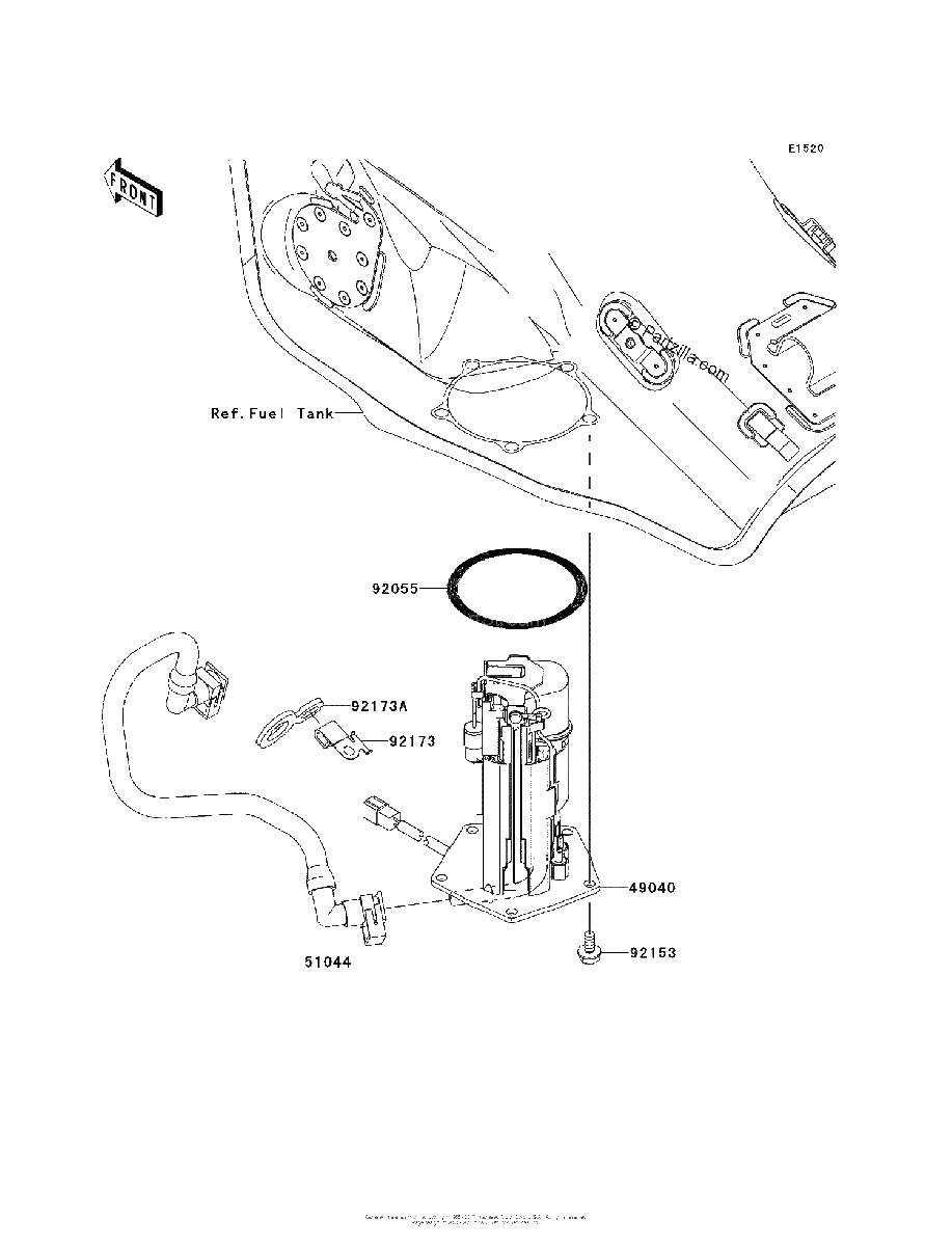 Diagrama de FUEL PUMP
