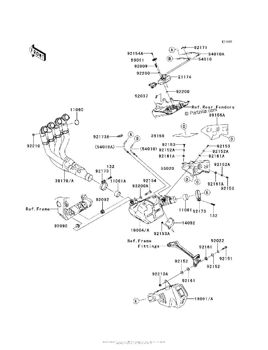 Diagrama de MUFFLER S