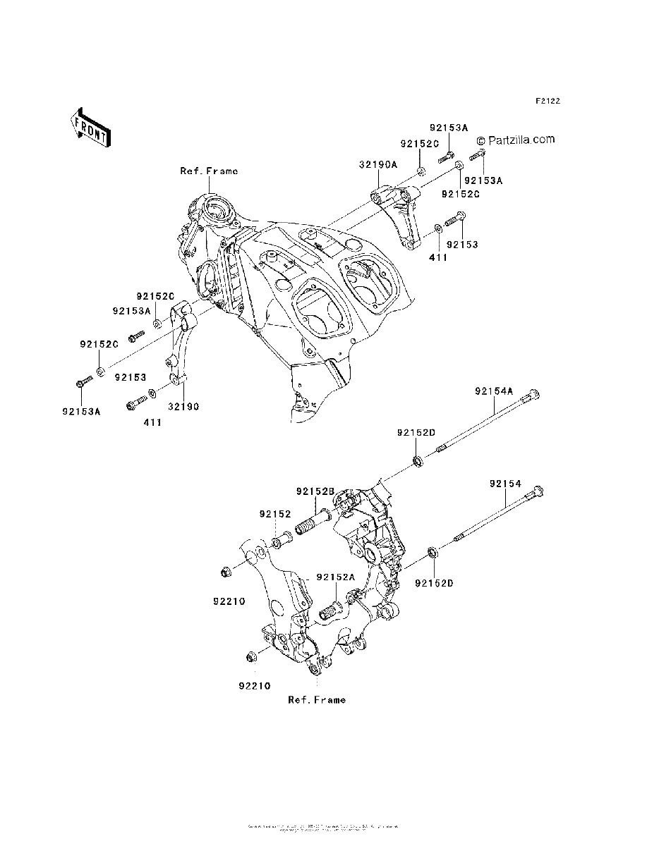 Diagrama de ENGINE MOUNT