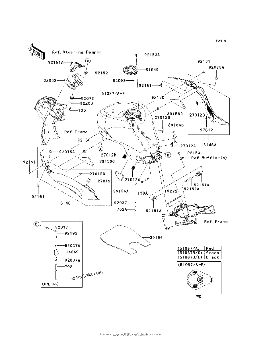 Diagrama de FUEL TANK