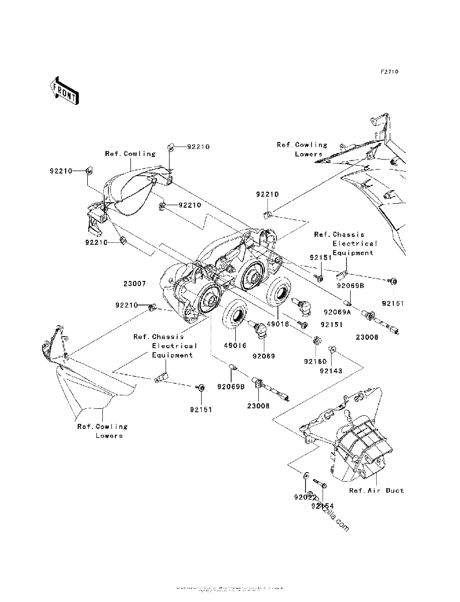 Diagrama de HEADLIGHT S