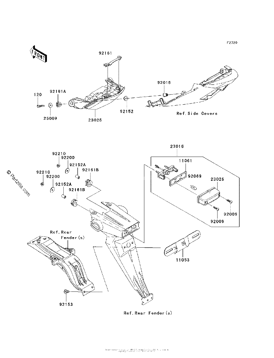 Diagrama de TAILLIGHT S