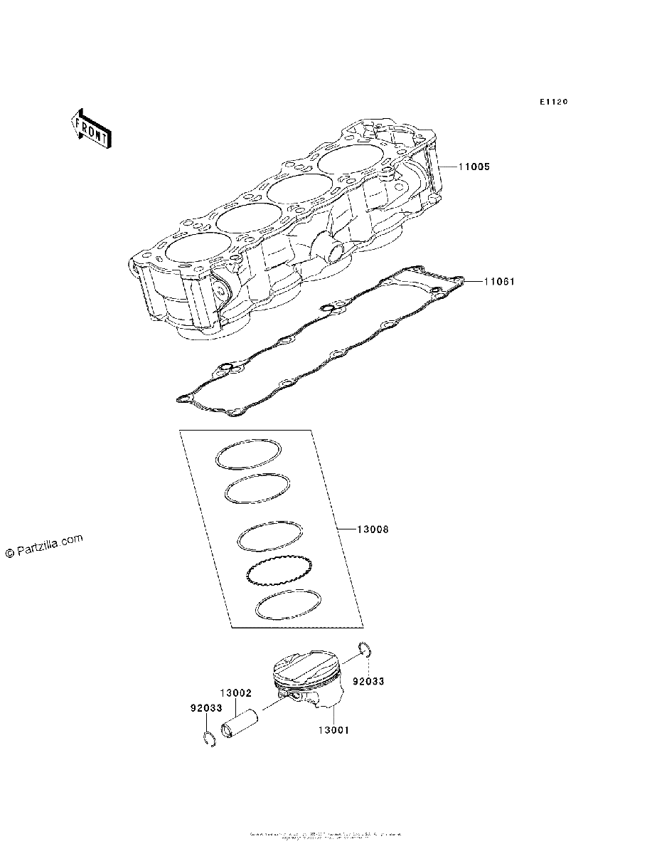 Diagrama de CYLINDER PISTON S