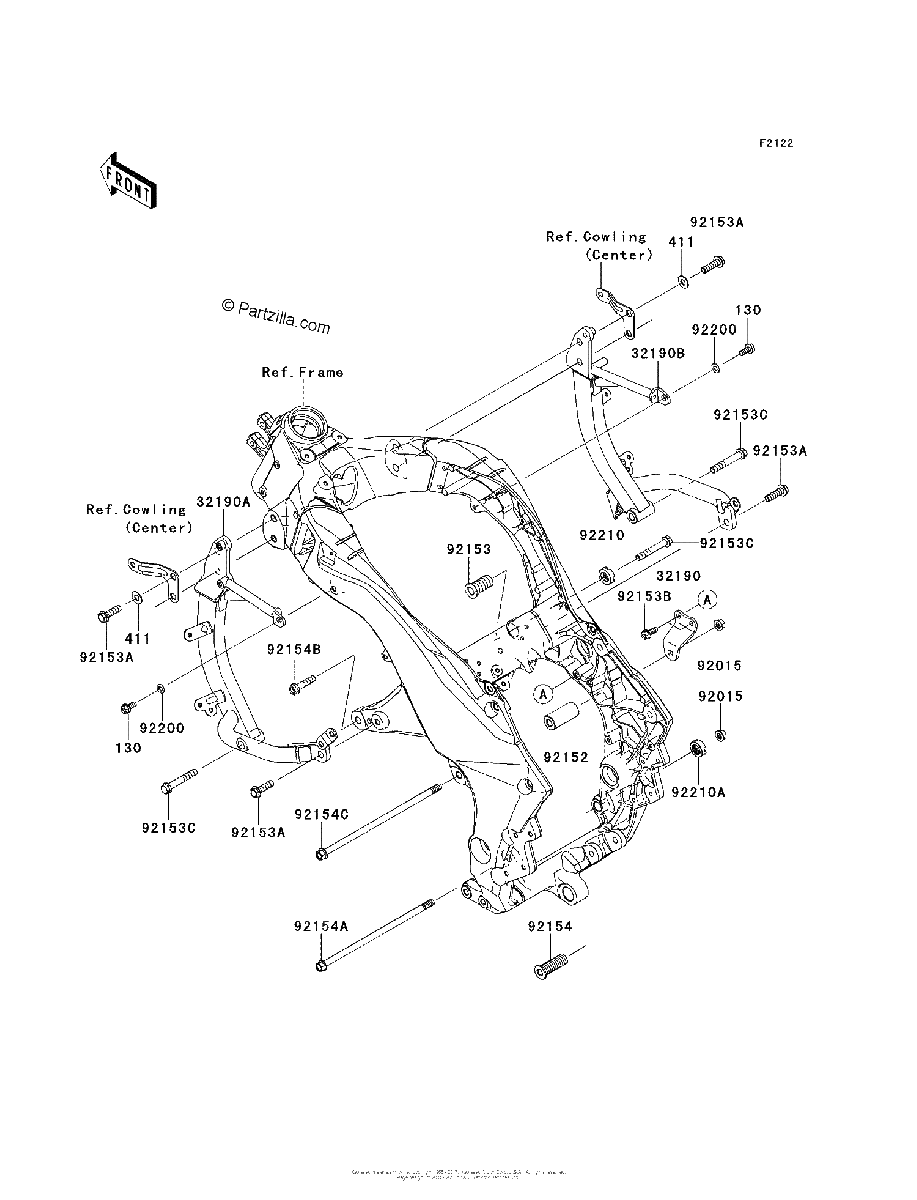 Diagrama de ENGINE MOUNT