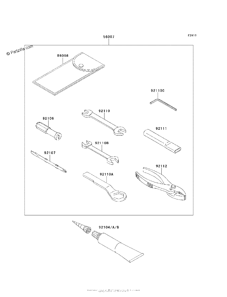 Diagrama de OWNER S TOOLS