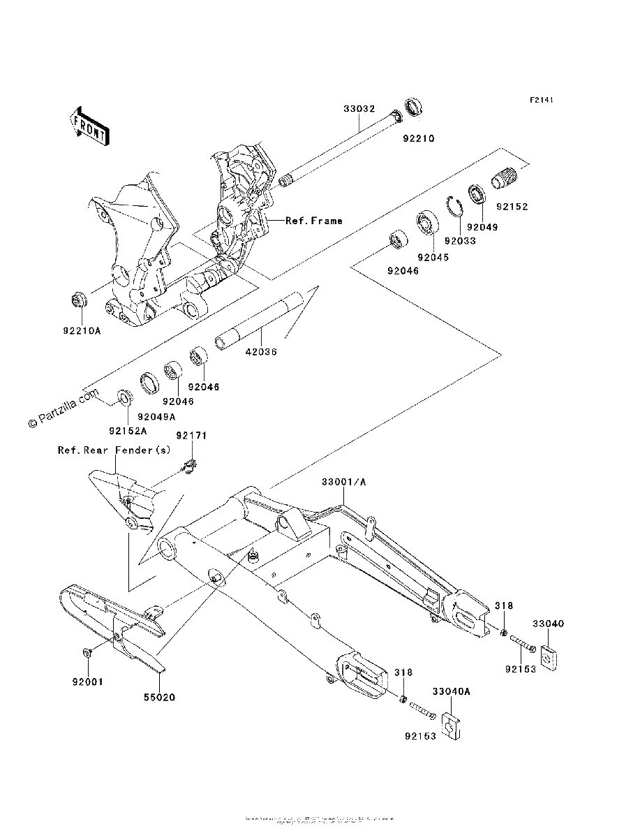 Diagrama de SWINGARM