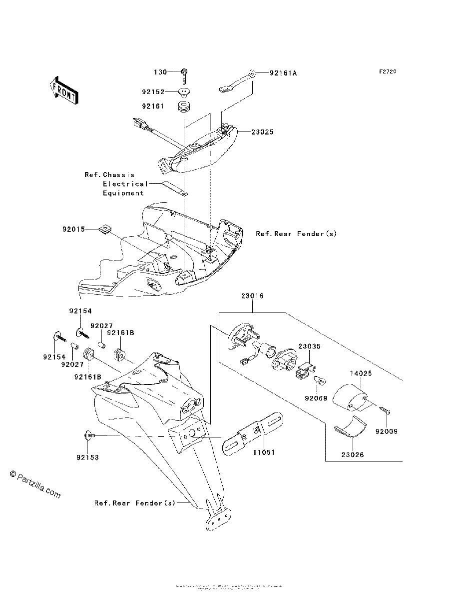 Diagrama de TAILLIGHT S