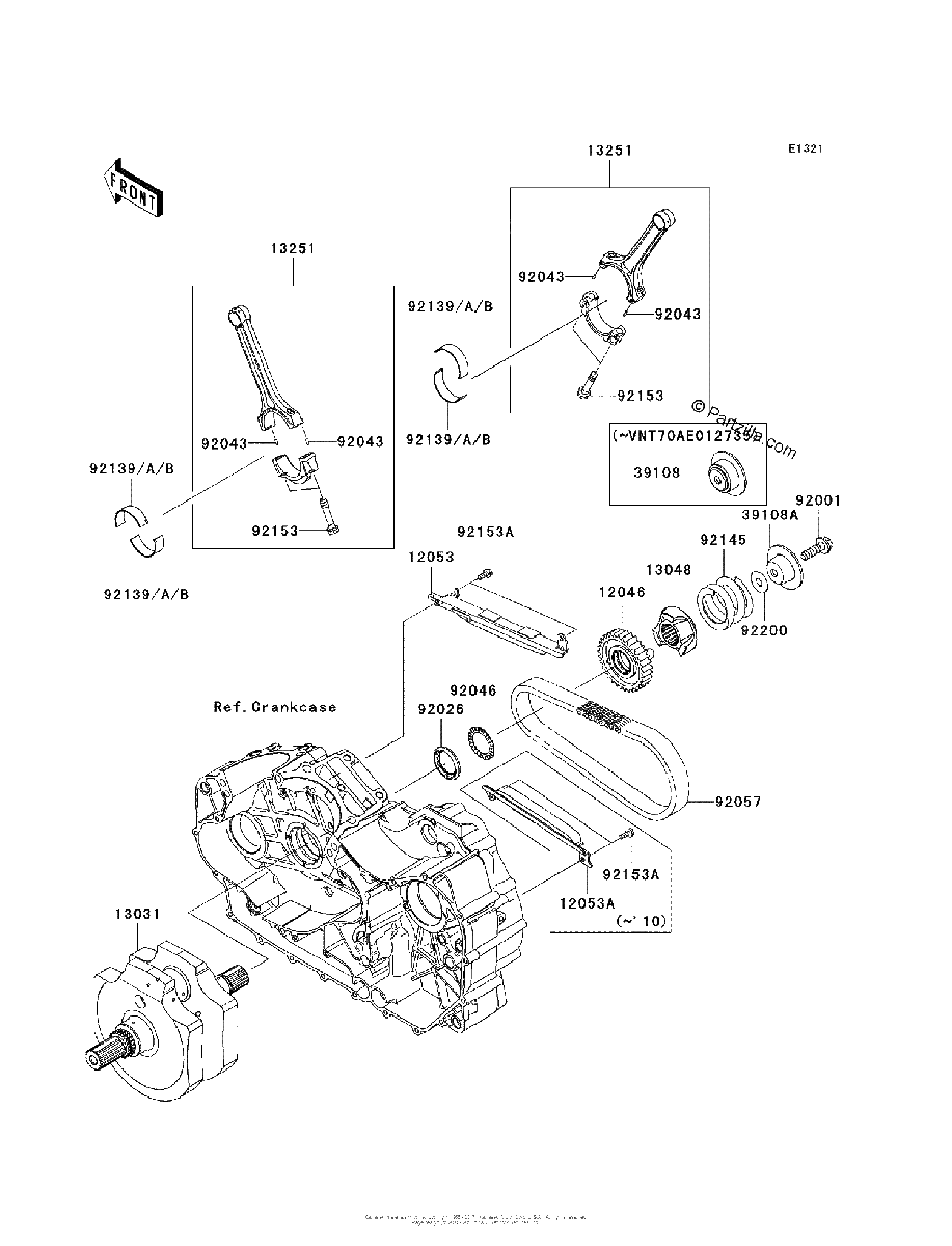 Diagrama de CRANKSHAFT