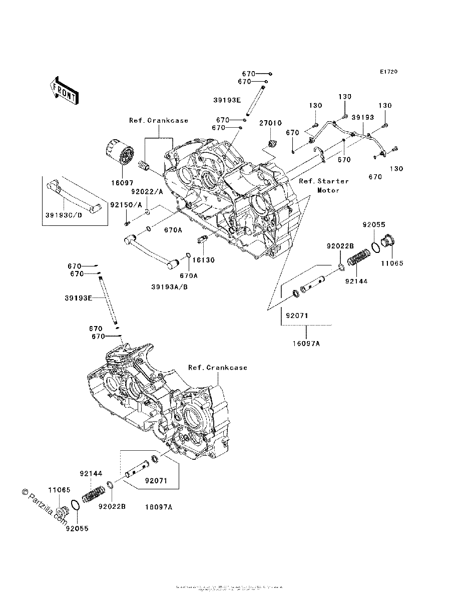 Diagrama de OIL FILTER