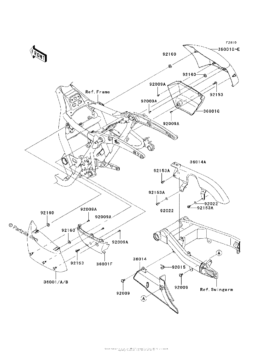 Diagrama de SIDE COVERS CHAIN COVER