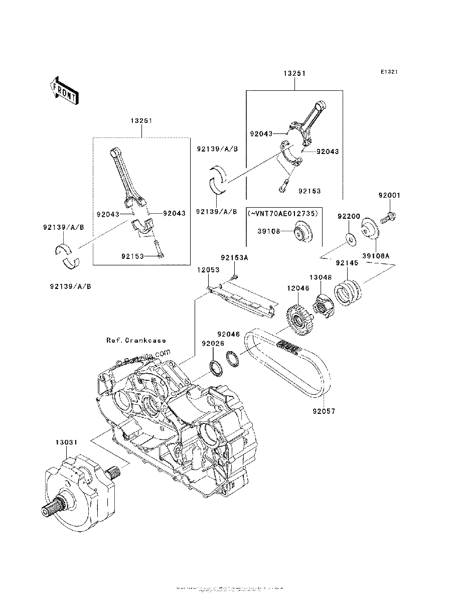 Diagrama de CRANKSHAFT
