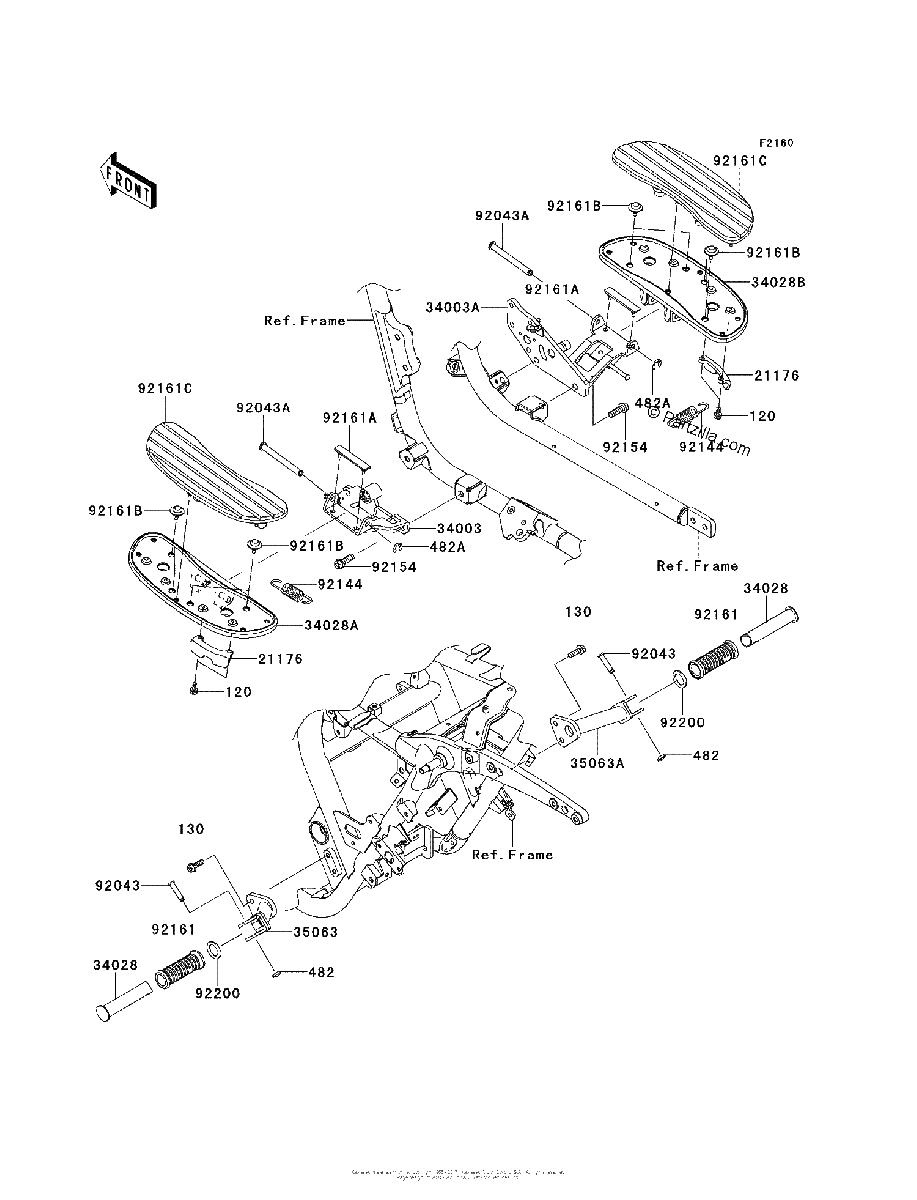 Diagrama de FOOTRESTS