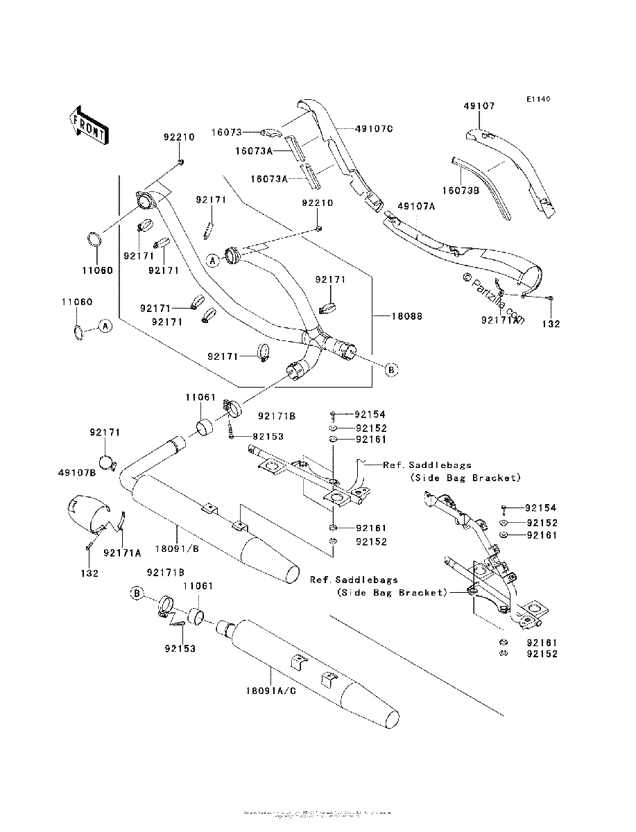 Diagrama de MUFFLER S