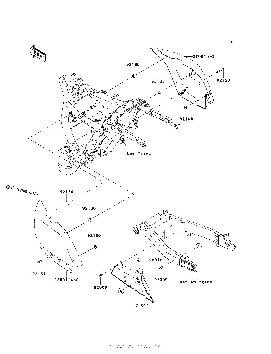 Diagrama de SIDE COVERS CHAIN COVER