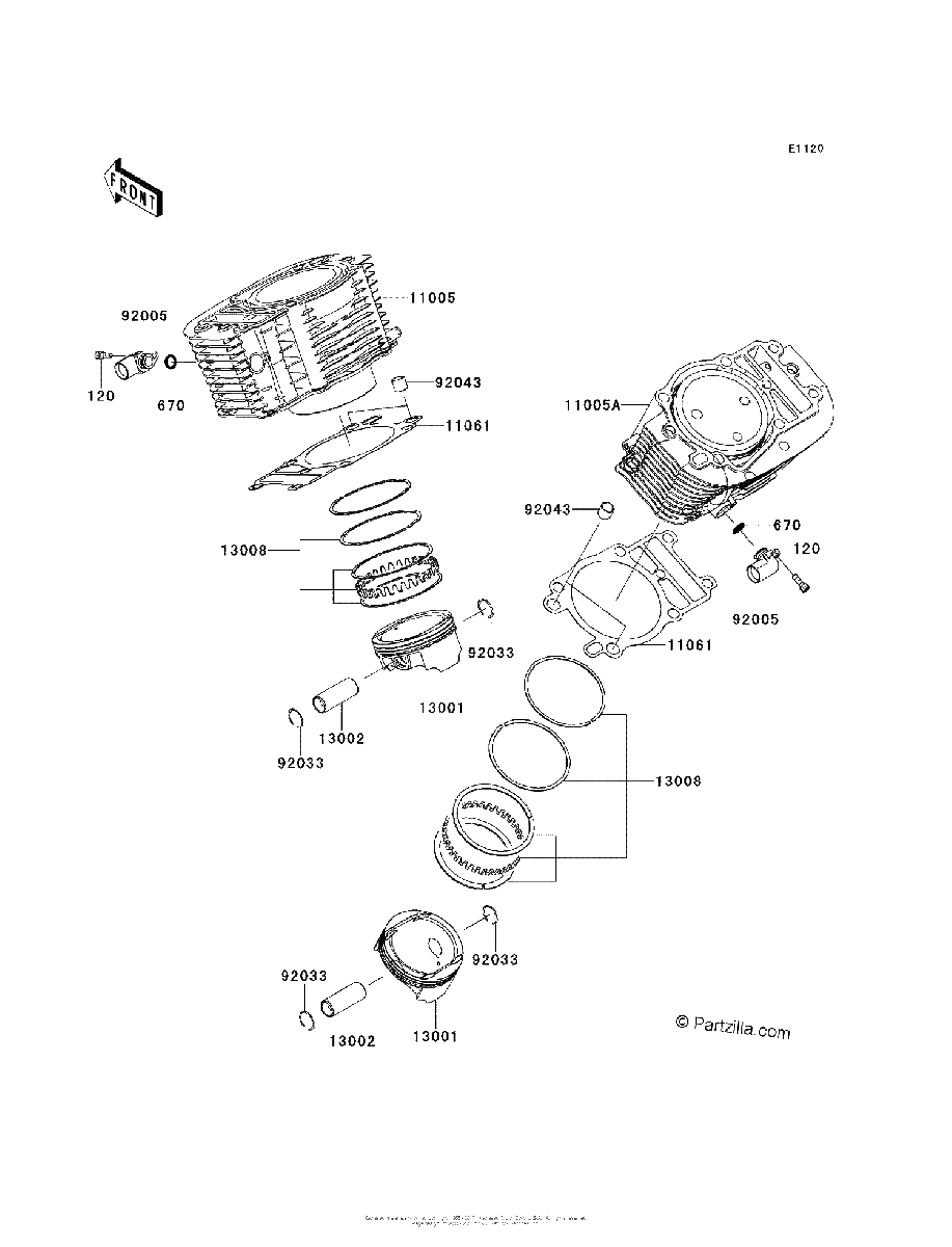 Diagrama de CYLINDER PISTON S