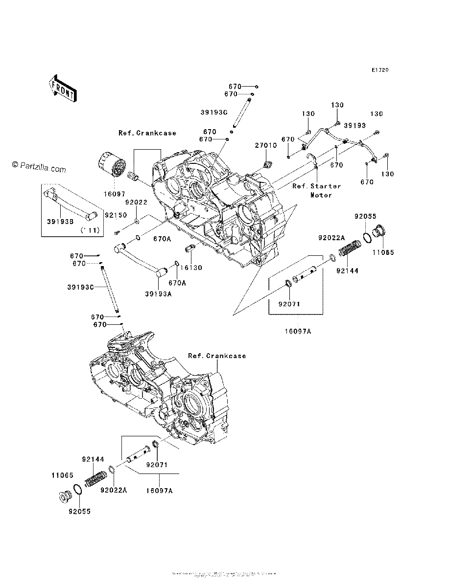 Diagrama de OIL FILTER