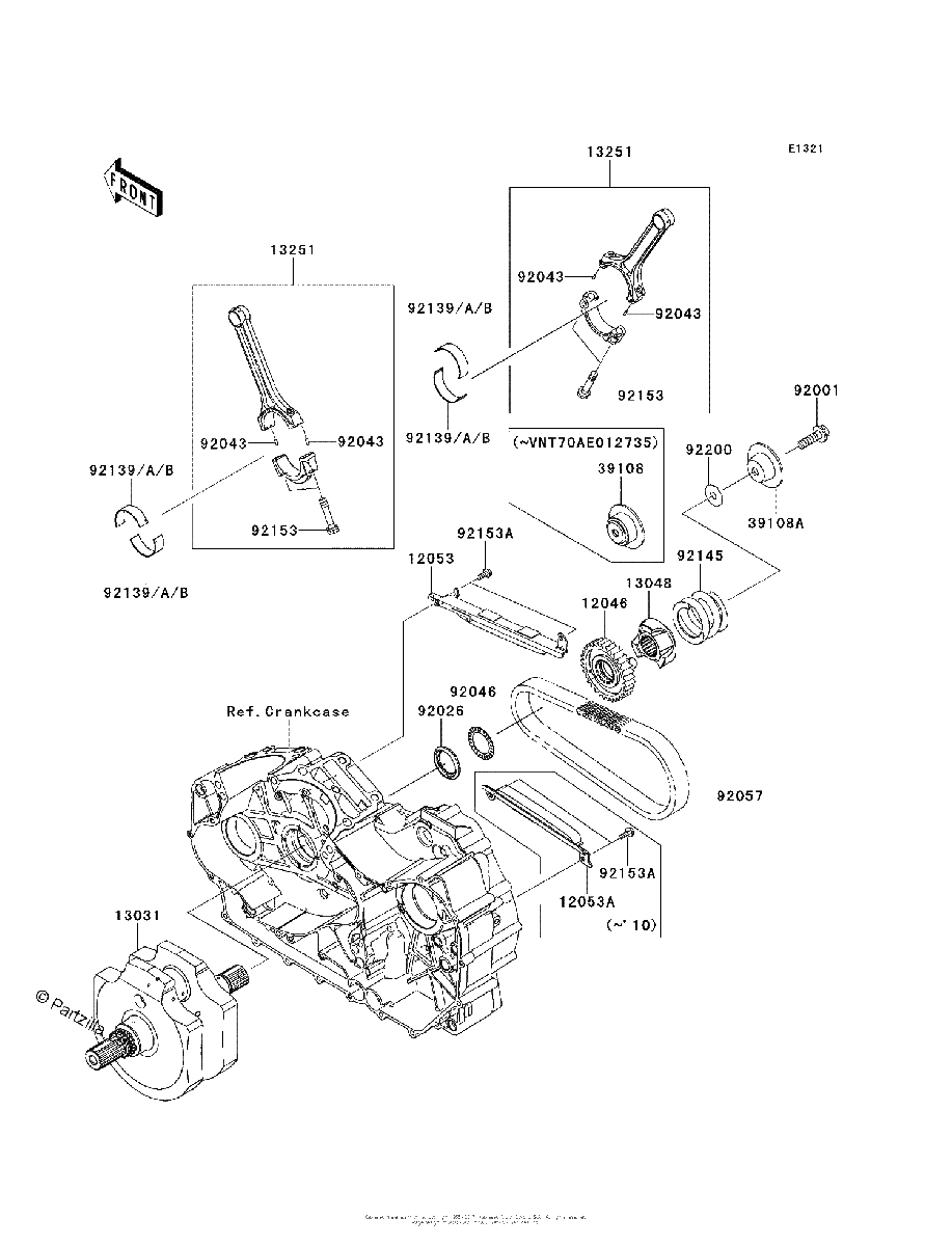 Diagrama de CRANKSHAFT