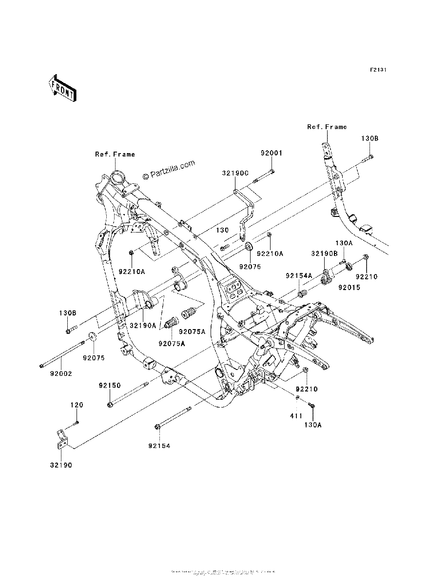 Diagrama de FRAME FITTINGS
